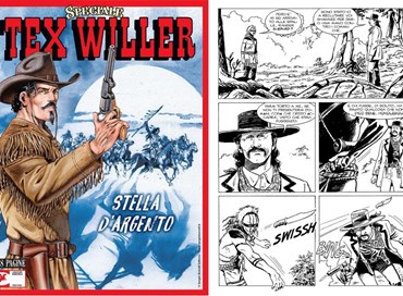 Giorgio Giusfredi centra il bersaglio con l’albo speciale Tex Willer “Stella d’argento”