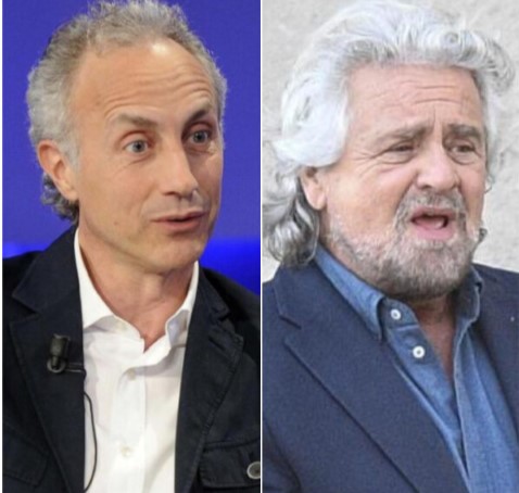 M5s, Travaglio “scarica” Grillo e si schiera con Conte
