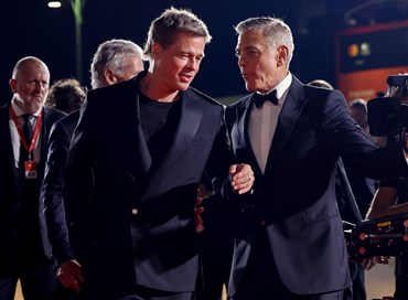 Clooney e Pitt Rubano la scena alla Mostra del Cinema di Venezia