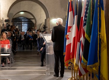 G7 dei parlamenti: sostegno all’Ucraina, l’Occidente non è una fortezza