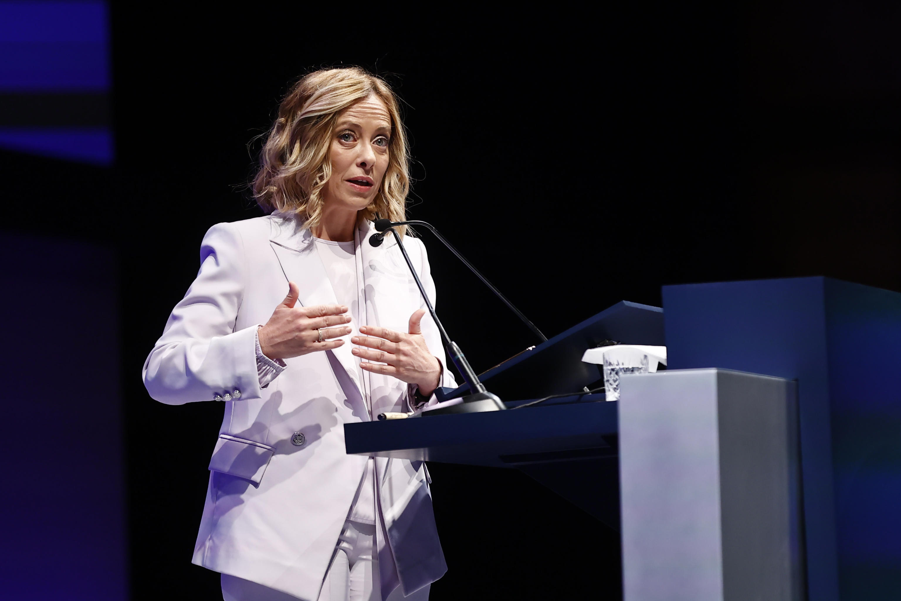 Confindustria, Meloni: “Qualcuno sperava nel fallimento, è andata diversamente”