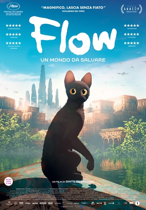 “Flow”, un gatto si salva dal nuovo diluvio universale