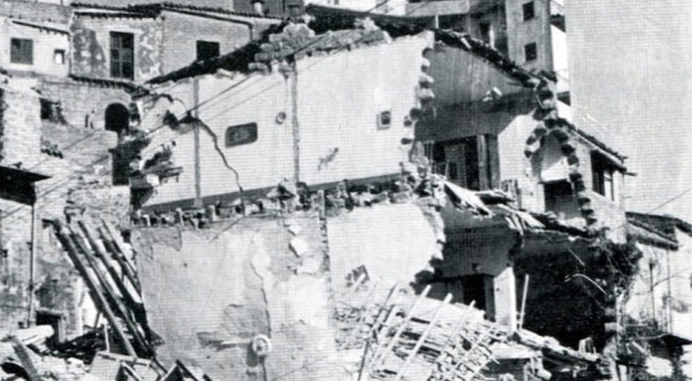 La frana di Agrigento del 1966