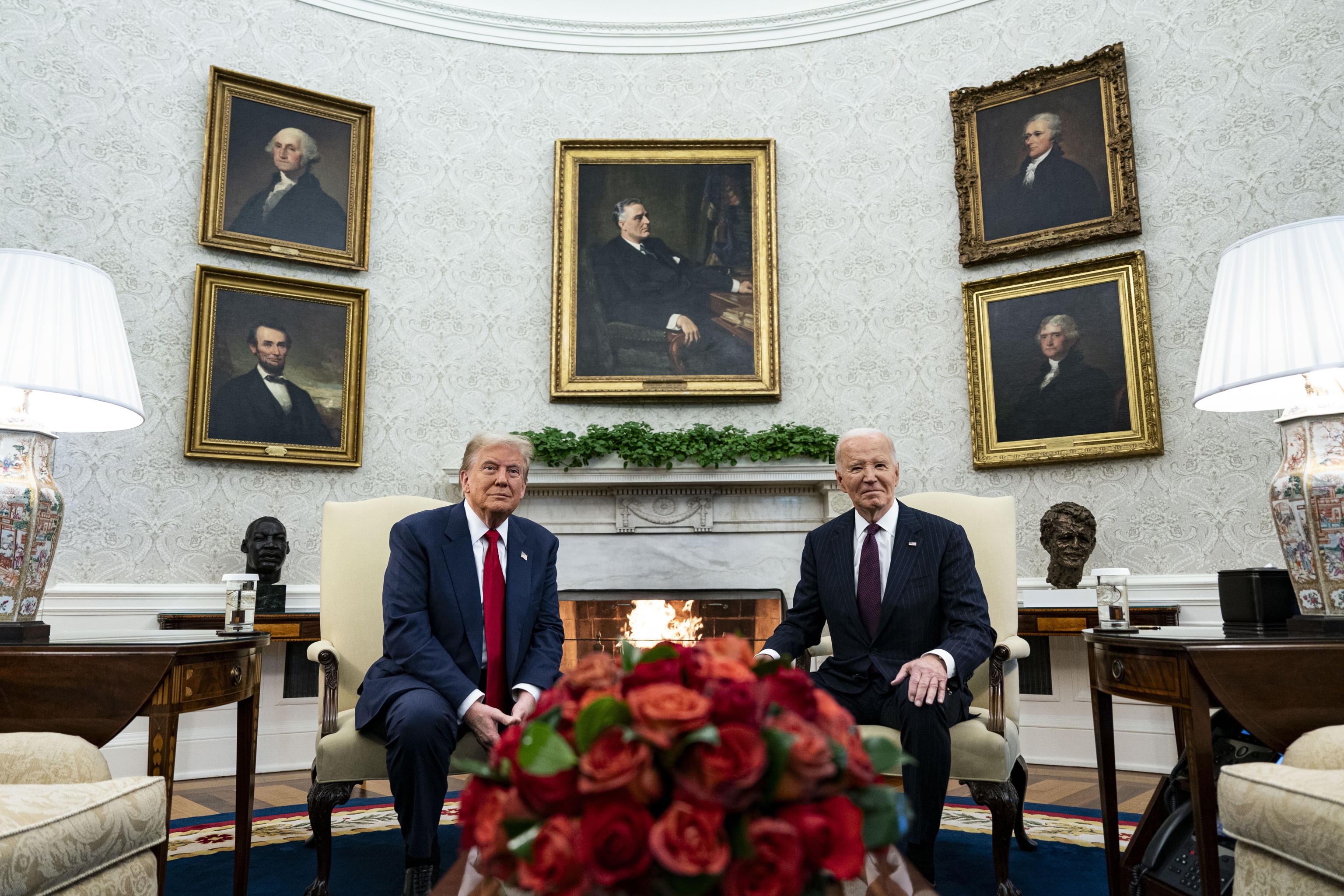 Trump e Biden: l’incontro nello studio ovale