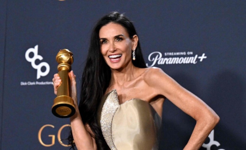 Golden Globes, la rivincita di Demi Moore 