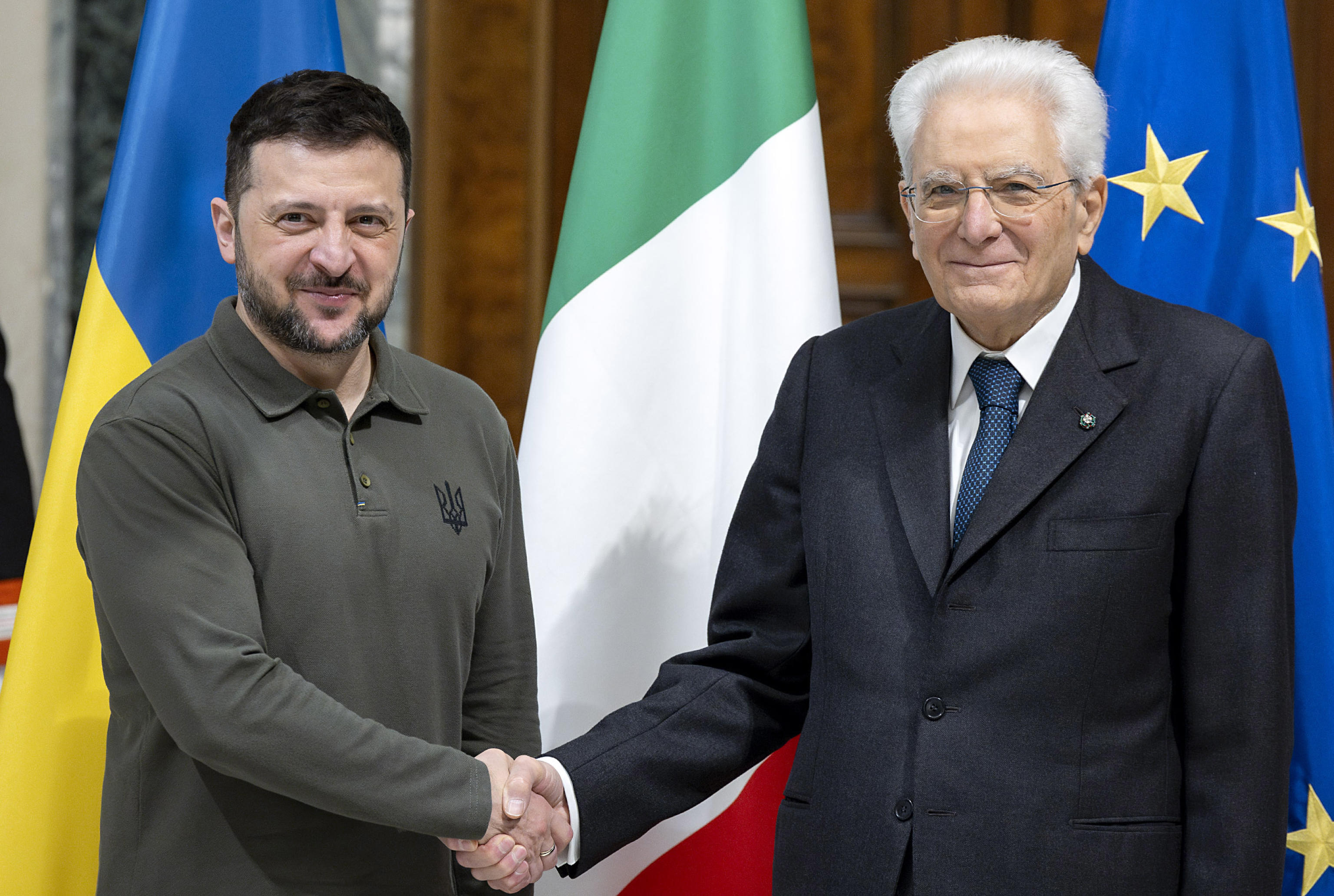 Mattarella a Zelensky: “Sostegno per la sicurezza dell’intera Europa”