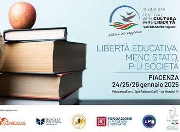 A Piacenza la IX edizione del Festival della cultura della libertà