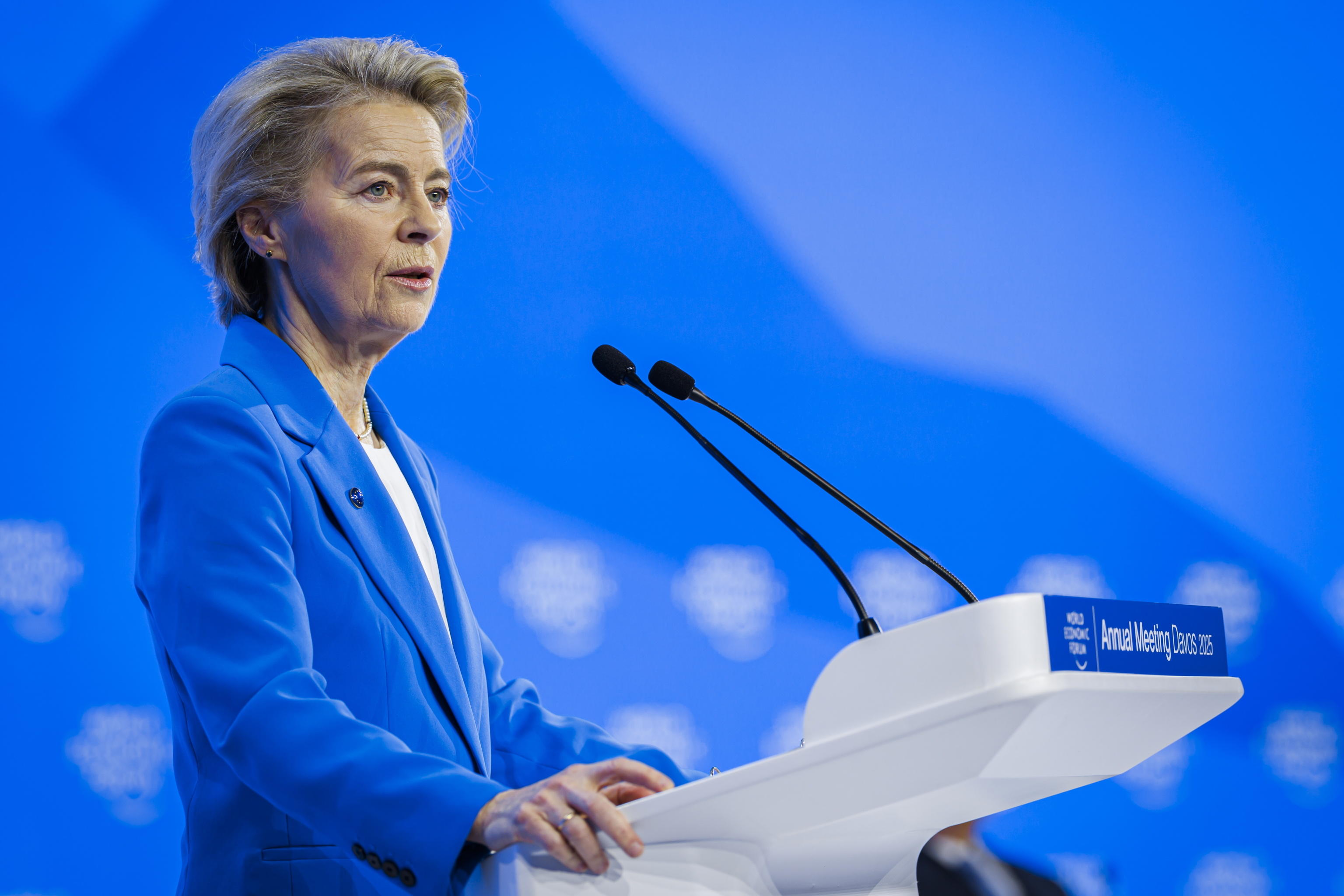 Davos, Von der Leyen: “Unire i capitali e semplificare la competitività”