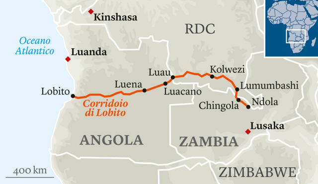 Il Corridoio di Lobito tra ricchezza e sfruttamento