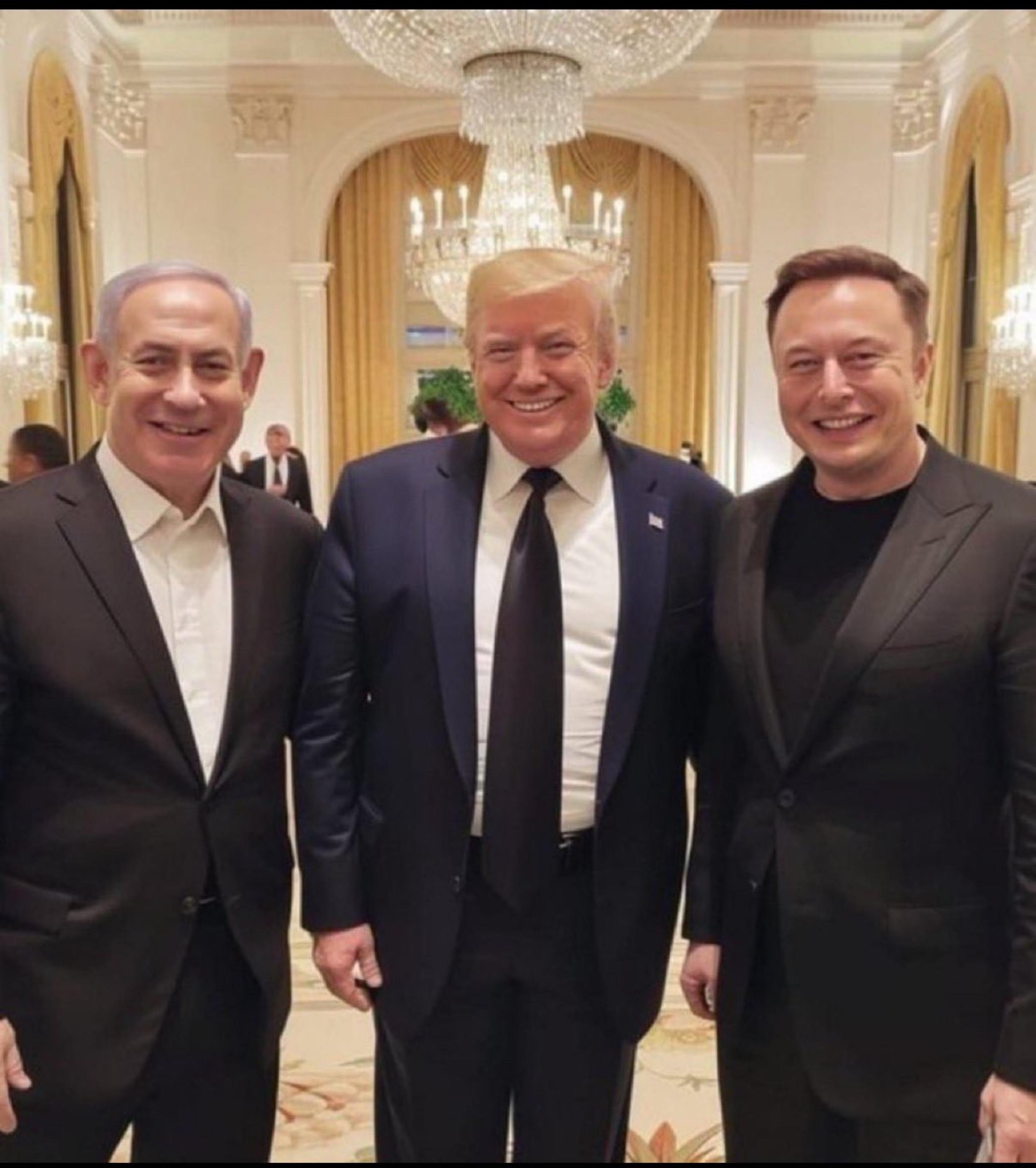 Netanyahu incontra Trump e Musk