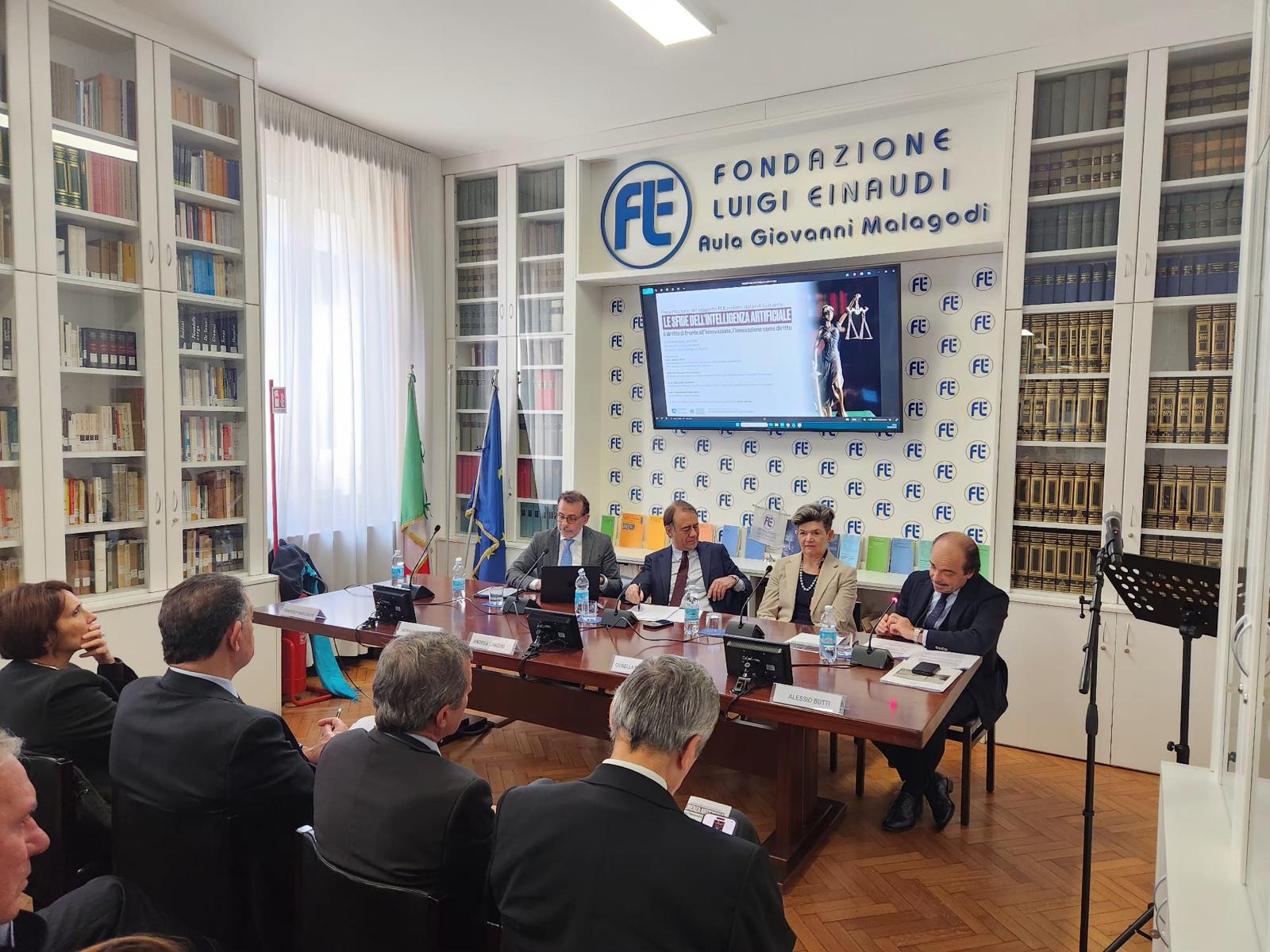 La Fondazione Einaudi presenta un rapporto sull’Ia