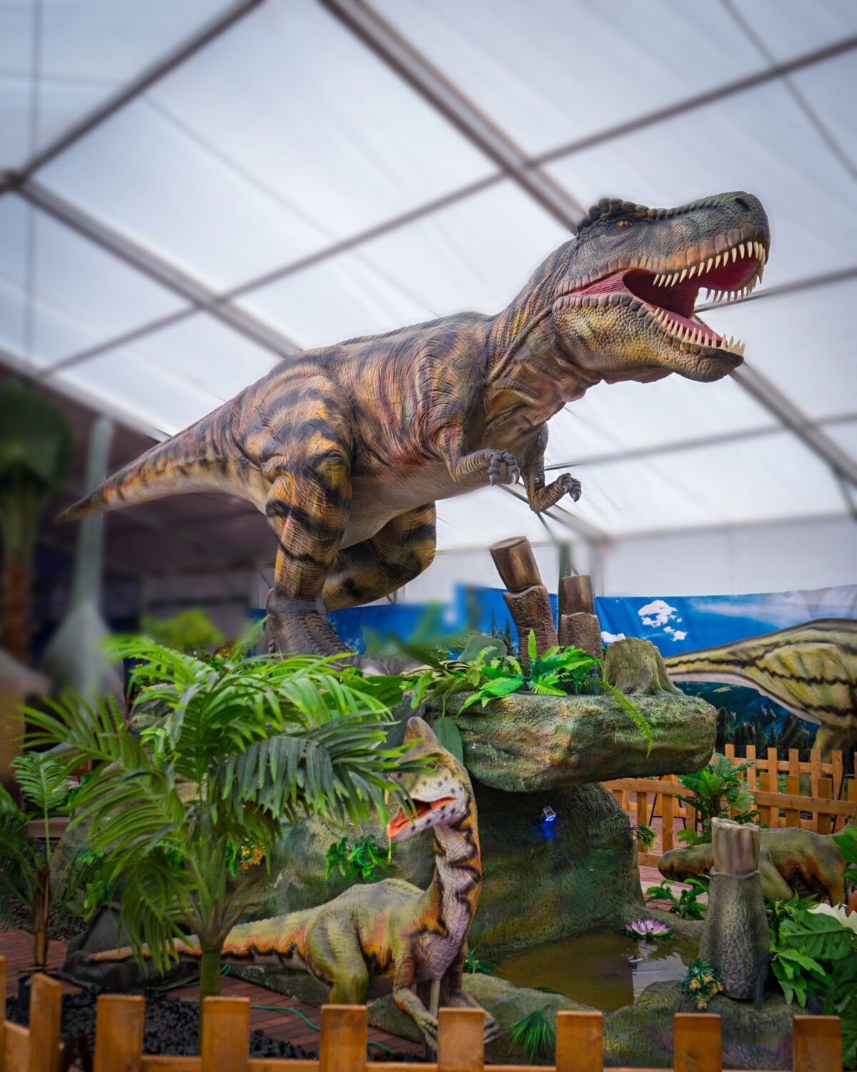 Dinosaurs Live Jurassic Tour Exhibition arriva a Roma