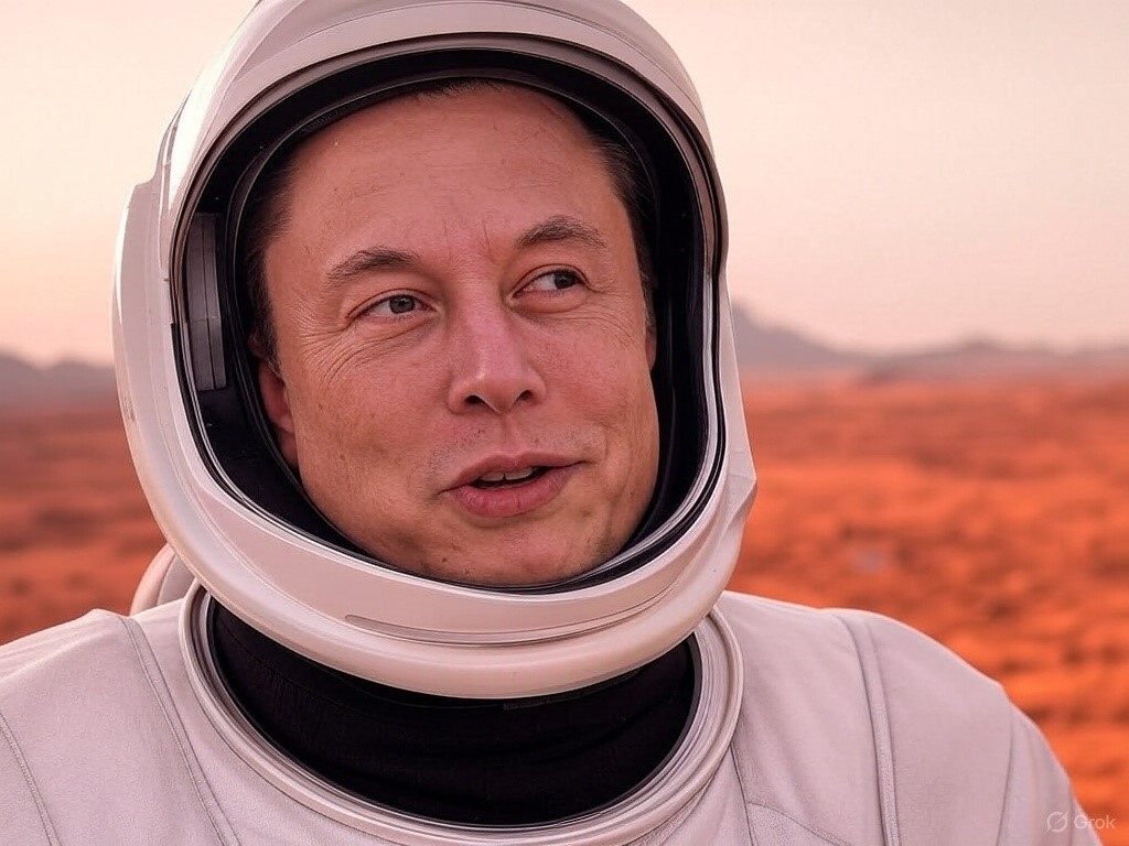 Elon Musk e la corsa verso Marte