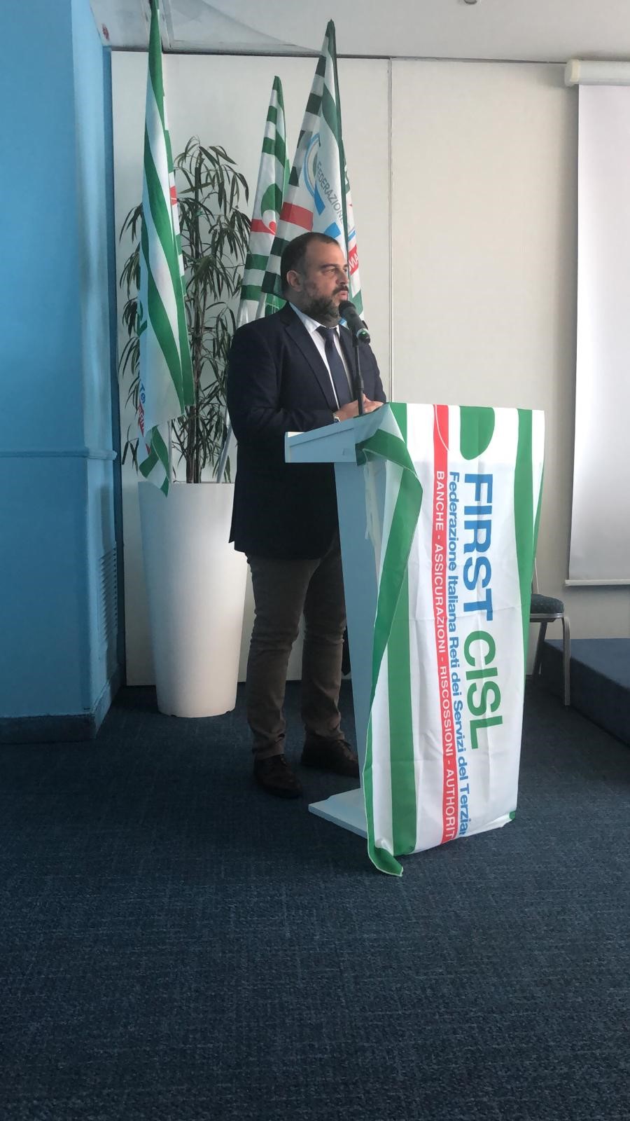 First Cisl esattoriali ha un nuovo segretario responsabile