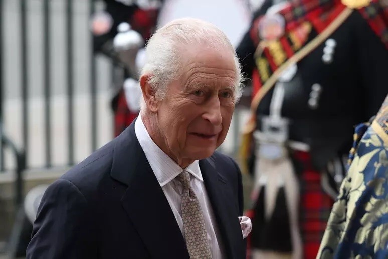 Re Carlo al suo 18° viaggio in Italia