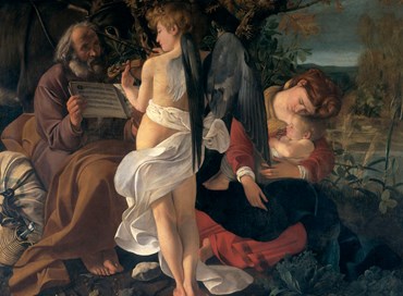 Il “Riposo Doria” di Caravaggio: il dettaglio nascosto nell’angelo