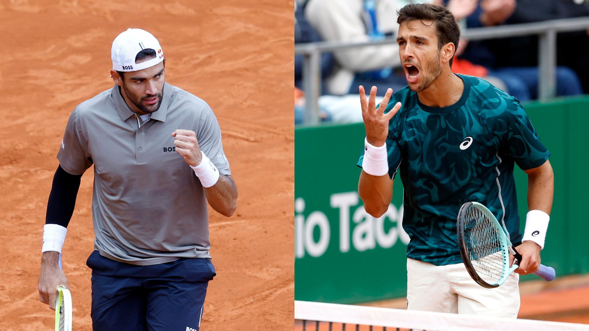 Montecarlo: derby Berrettini-Musetti