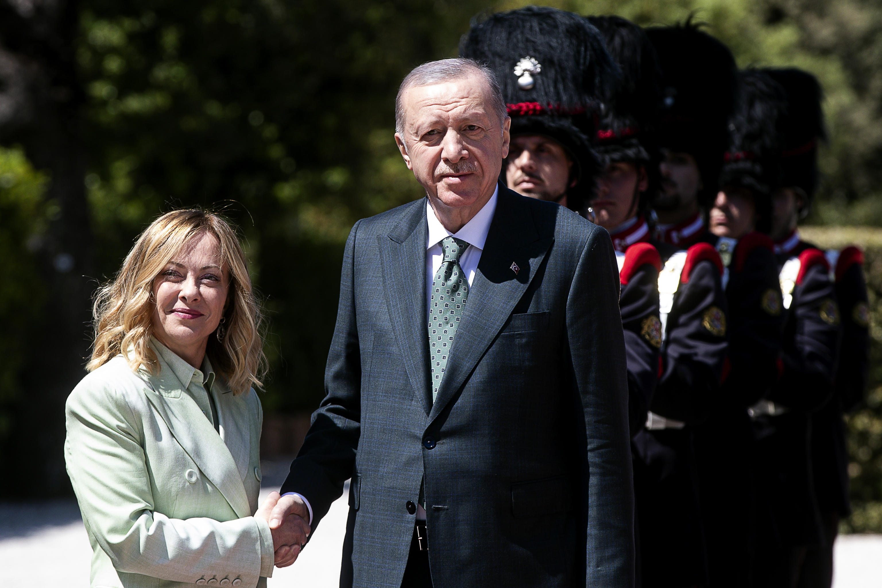 Meloni riceve Erdogan, un dialogo imprenditoriale