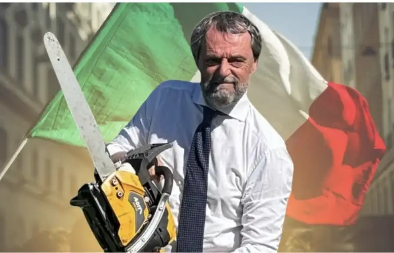 Nasce il partito della motosega (Video)