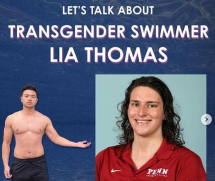 Usa: cancellati i record della nuotatrice transgender