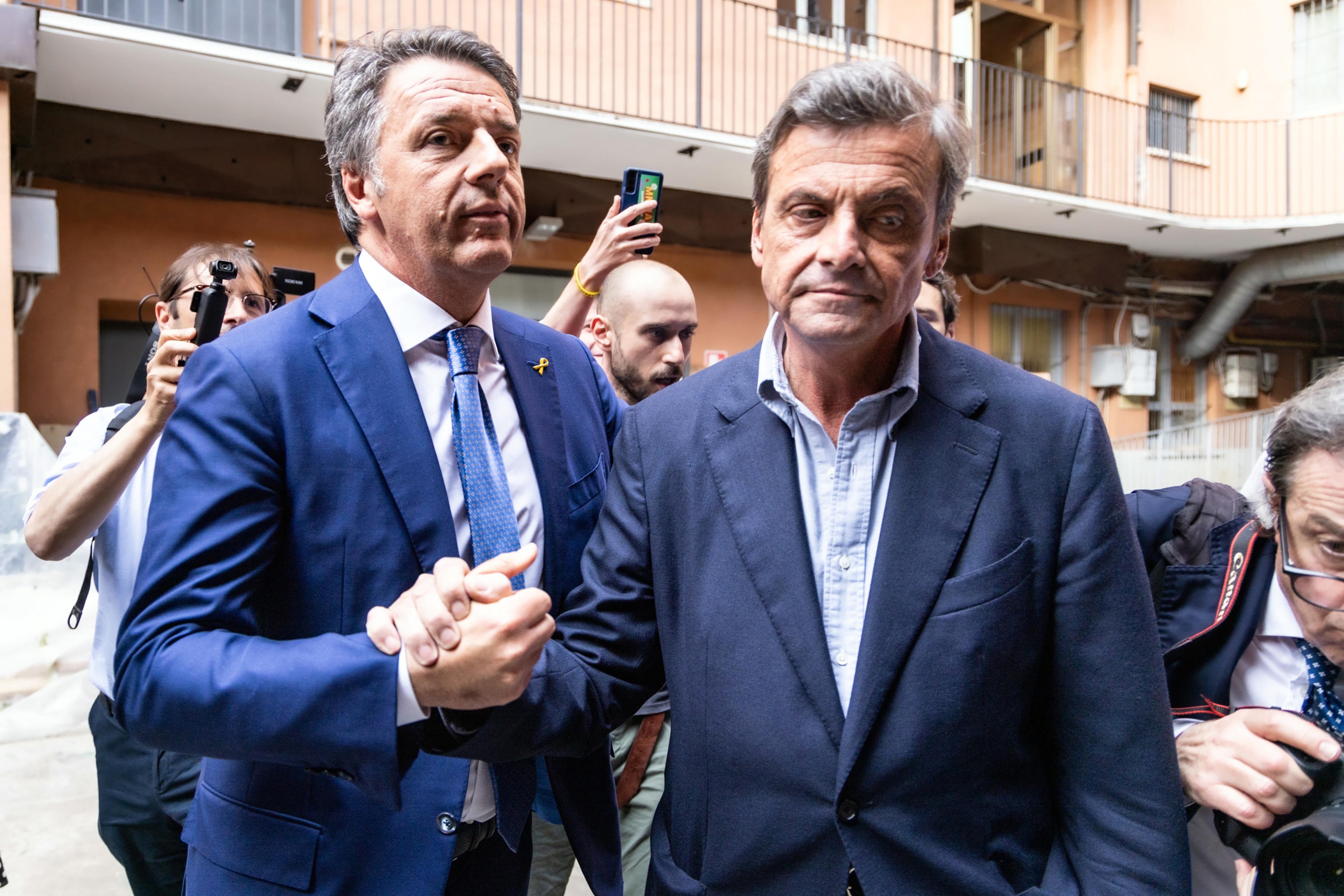 I “due popoli e due Stati” di Renzi e Calenda