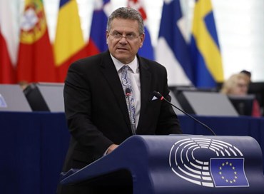 Dazi, Sefcovic: “L’incertezza con gli Usa non può continuare”