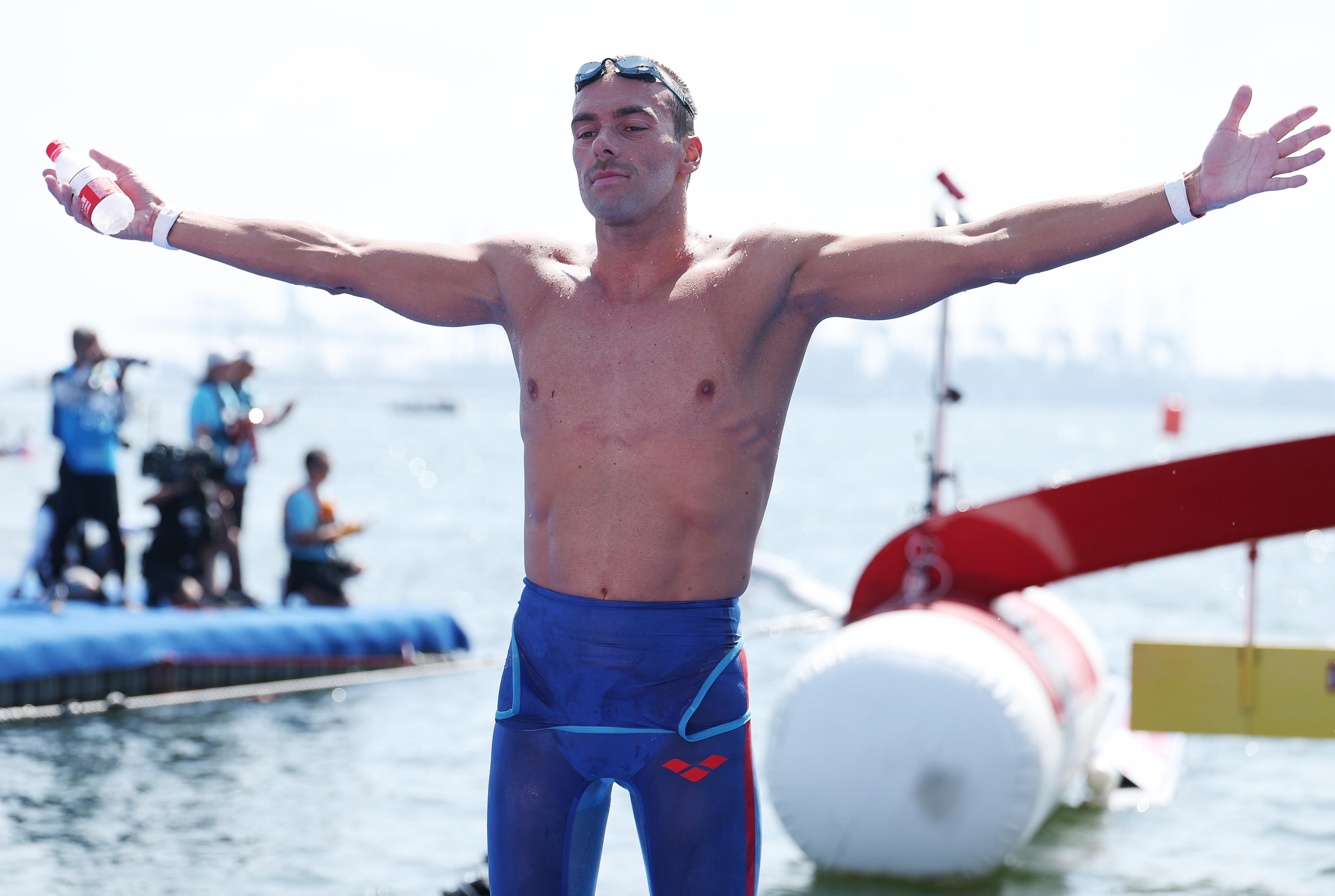 Paltrinieri argento nella 10 chilometri in acque libere