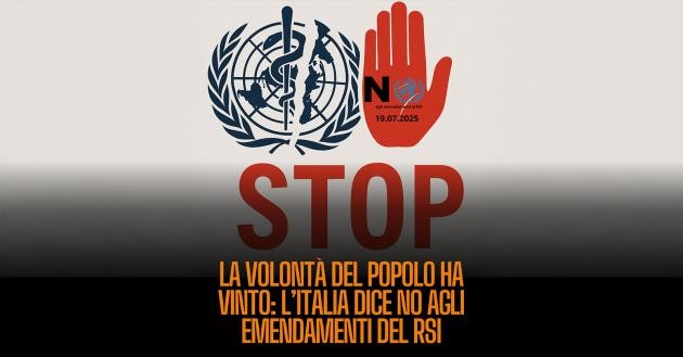 Oms, no dell’Italia al Regolamento Sanitario Internazionale