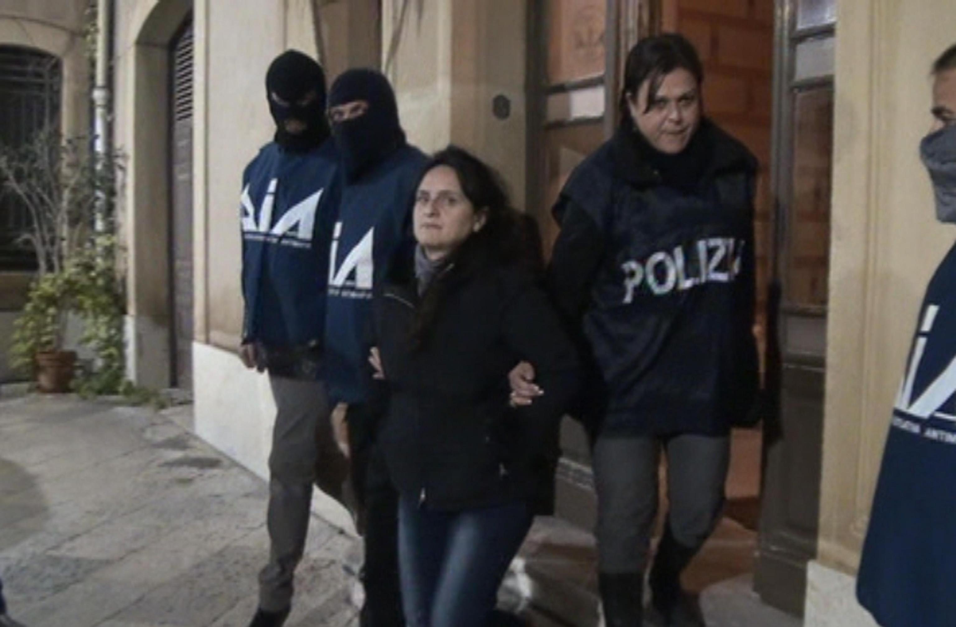 Scarcerata Patrizia Messina Denaro