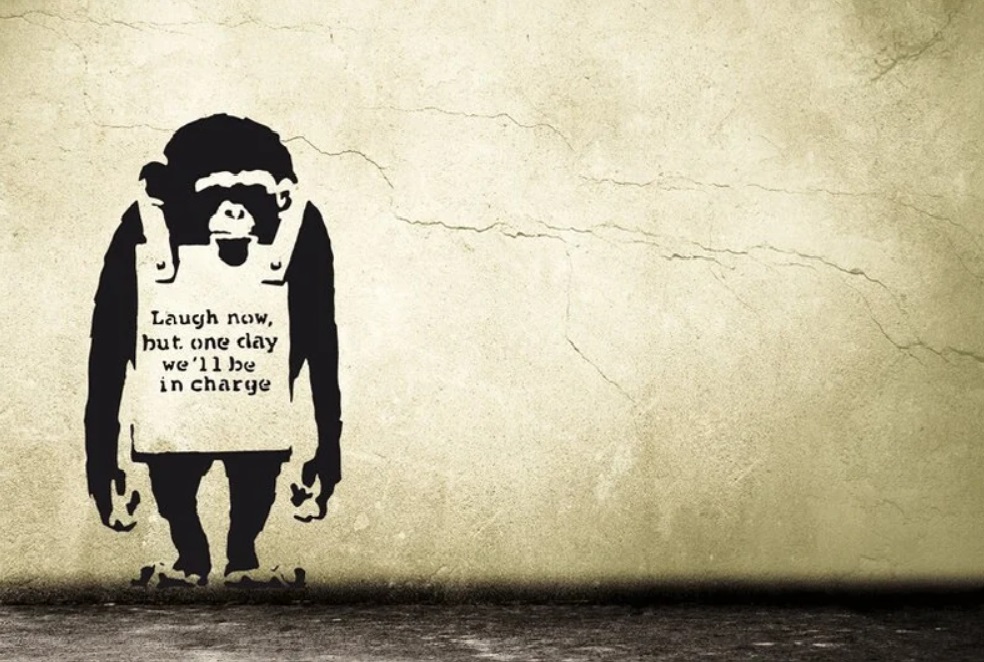 San Francesco chiama Banksy per far volare la pace