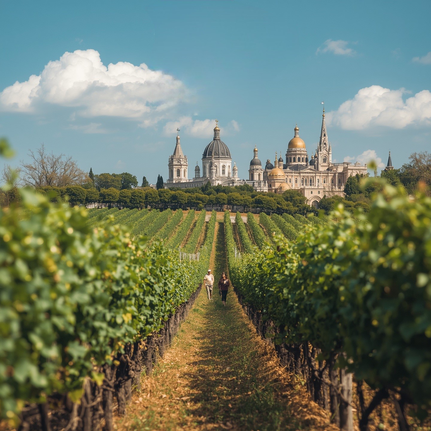 Tra i filari italiani, capitali russi