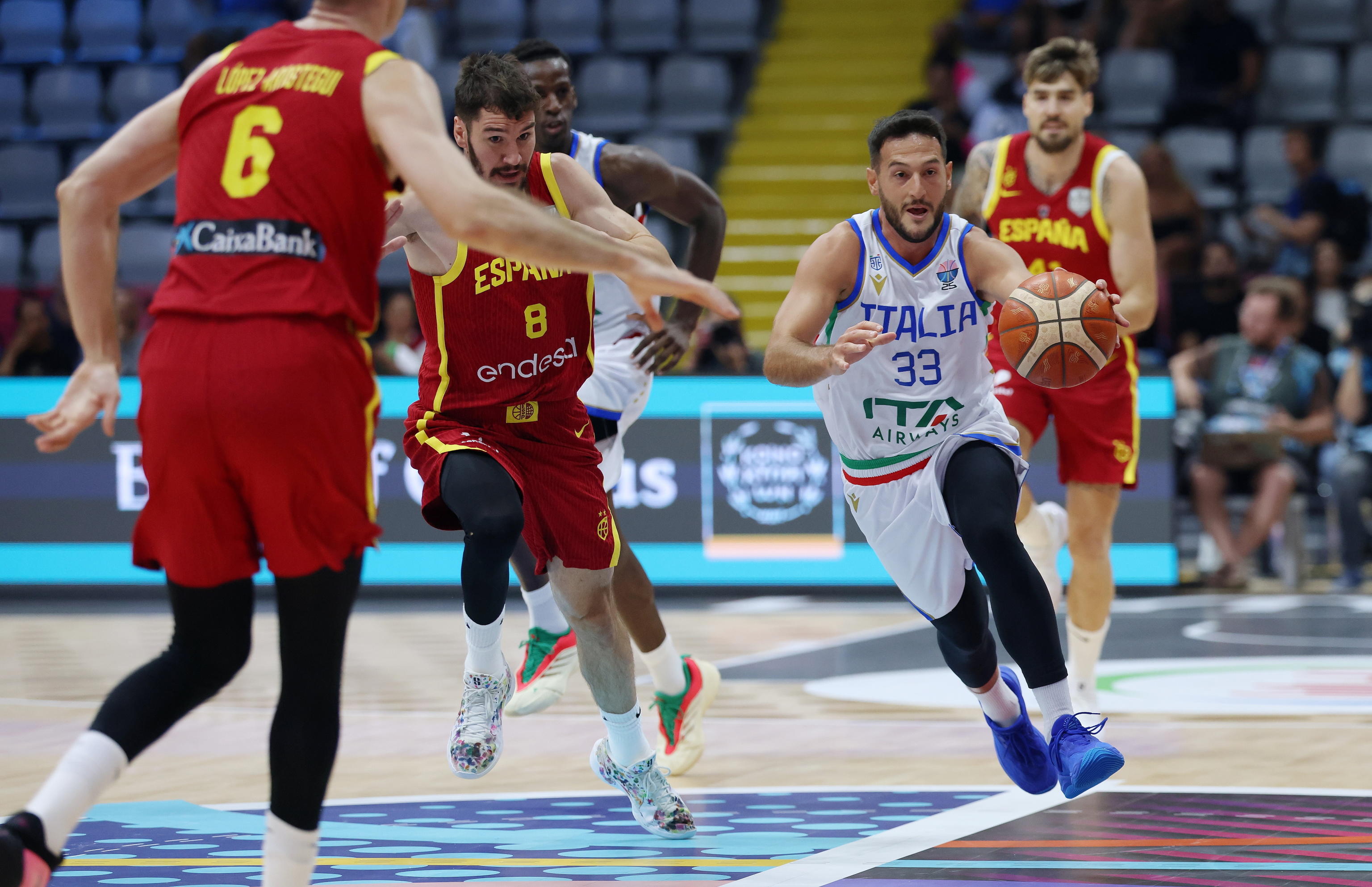 Eurobasket, l’Italia batte la Spagna: gli instancabili