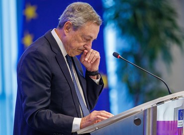 Draghi all’Ue: c’è urgenza di cambiamento