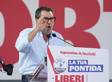 Salvini chiude Pontida: a testa alta per valori e confini