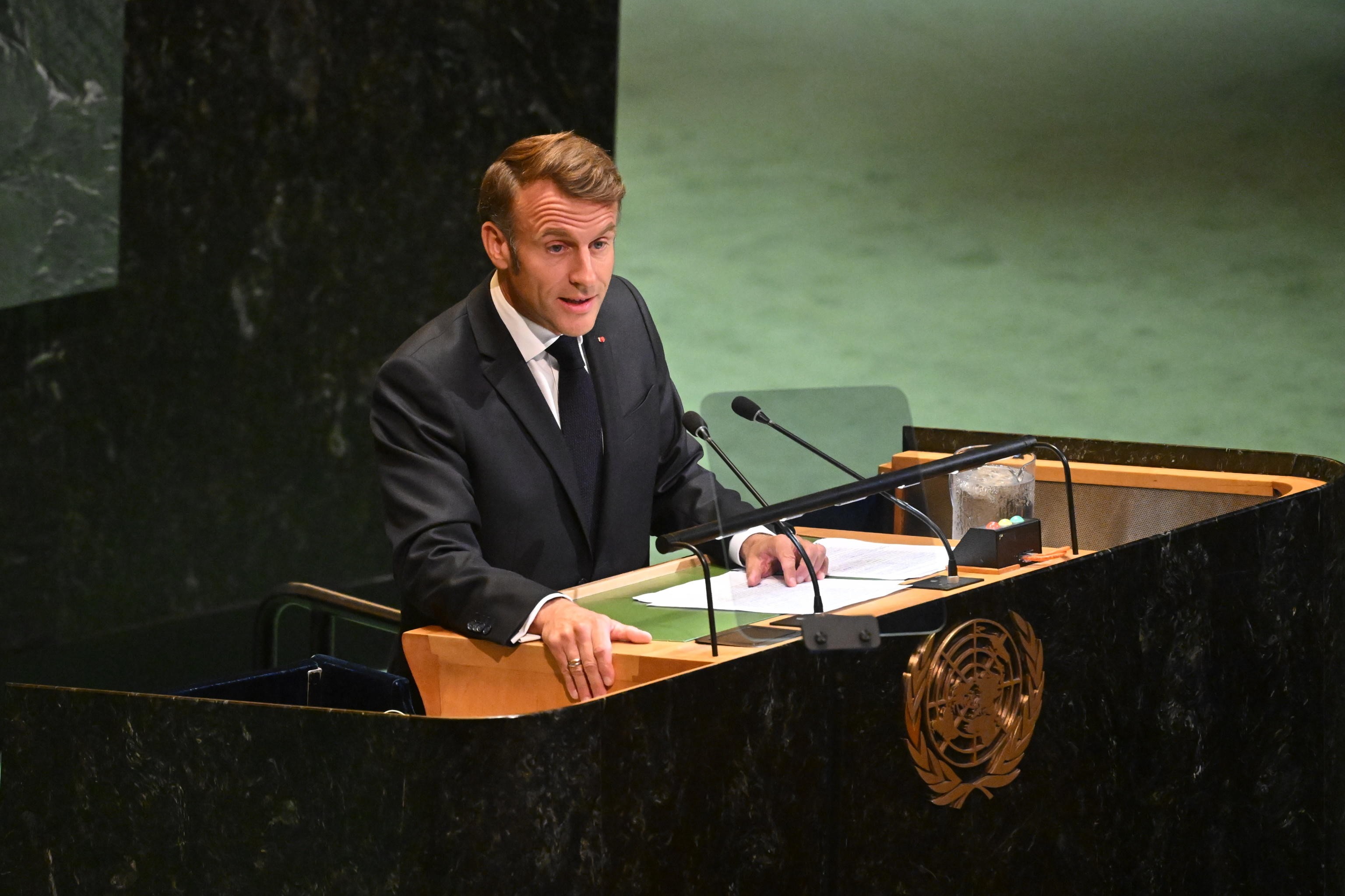 Macron e la Palestina