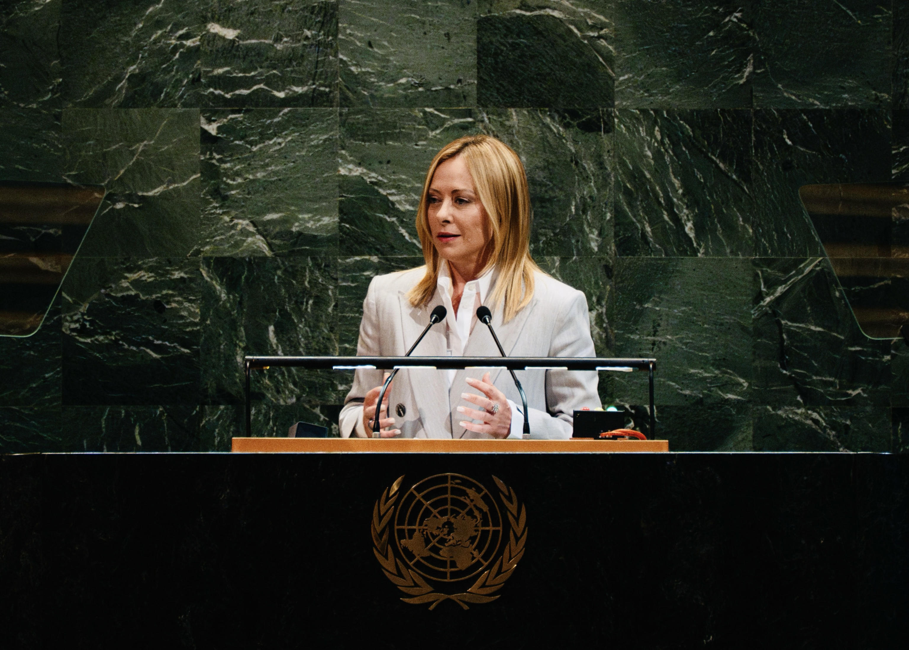 Meloni all’Onu, per un “nuovo modello di cooperazione”