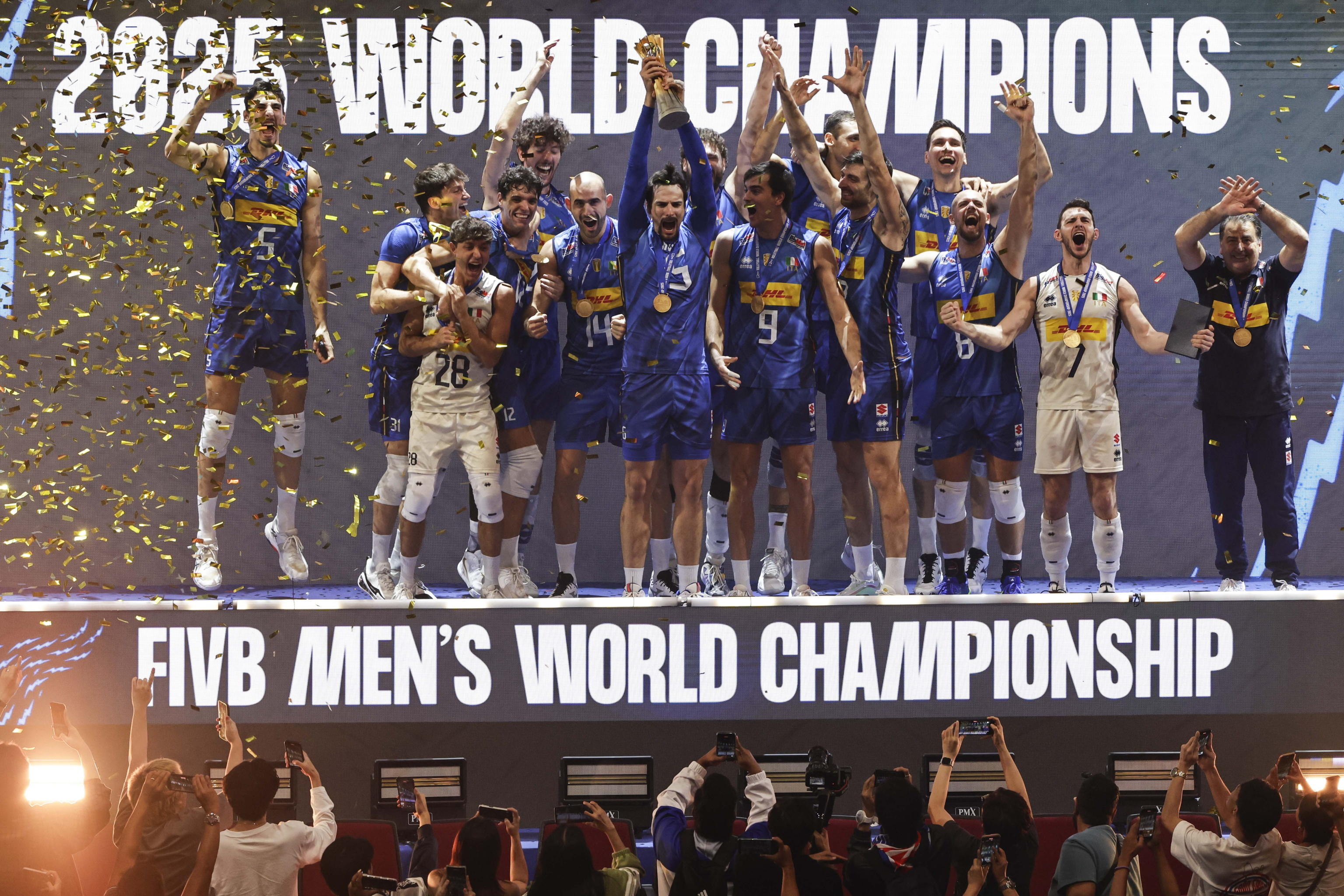 Azzurri campioni: la Nazionale ha vinto i mondiali di volley