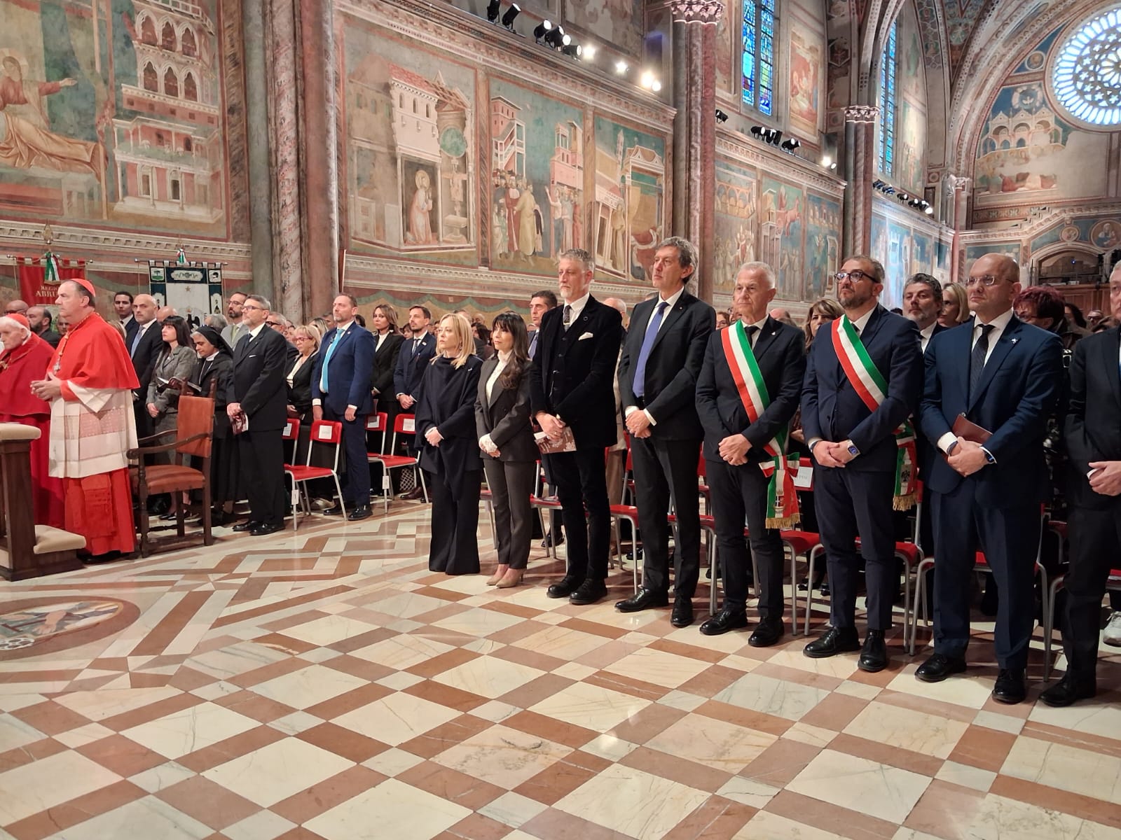 Il San Francesco di Giorgia per il traguardo della pace