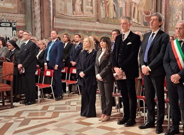 Il San Francesco di Giorgia per il traguardo della pace