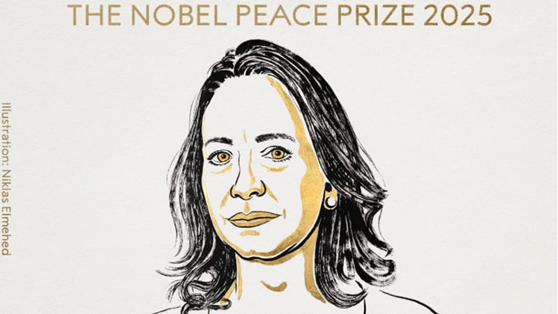 Nobel per la Pace 2025 a María Corina Machado, “Lady di ferro” venezuelana 