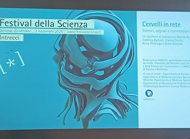 Intrecci al Festival della Scienza di Genova: la città in dialogo con la ricerca