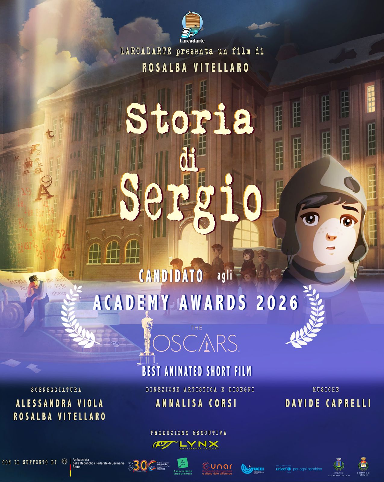 “Storia di Sergio”, il corto italiano d’animazione in corsa agli Oscar