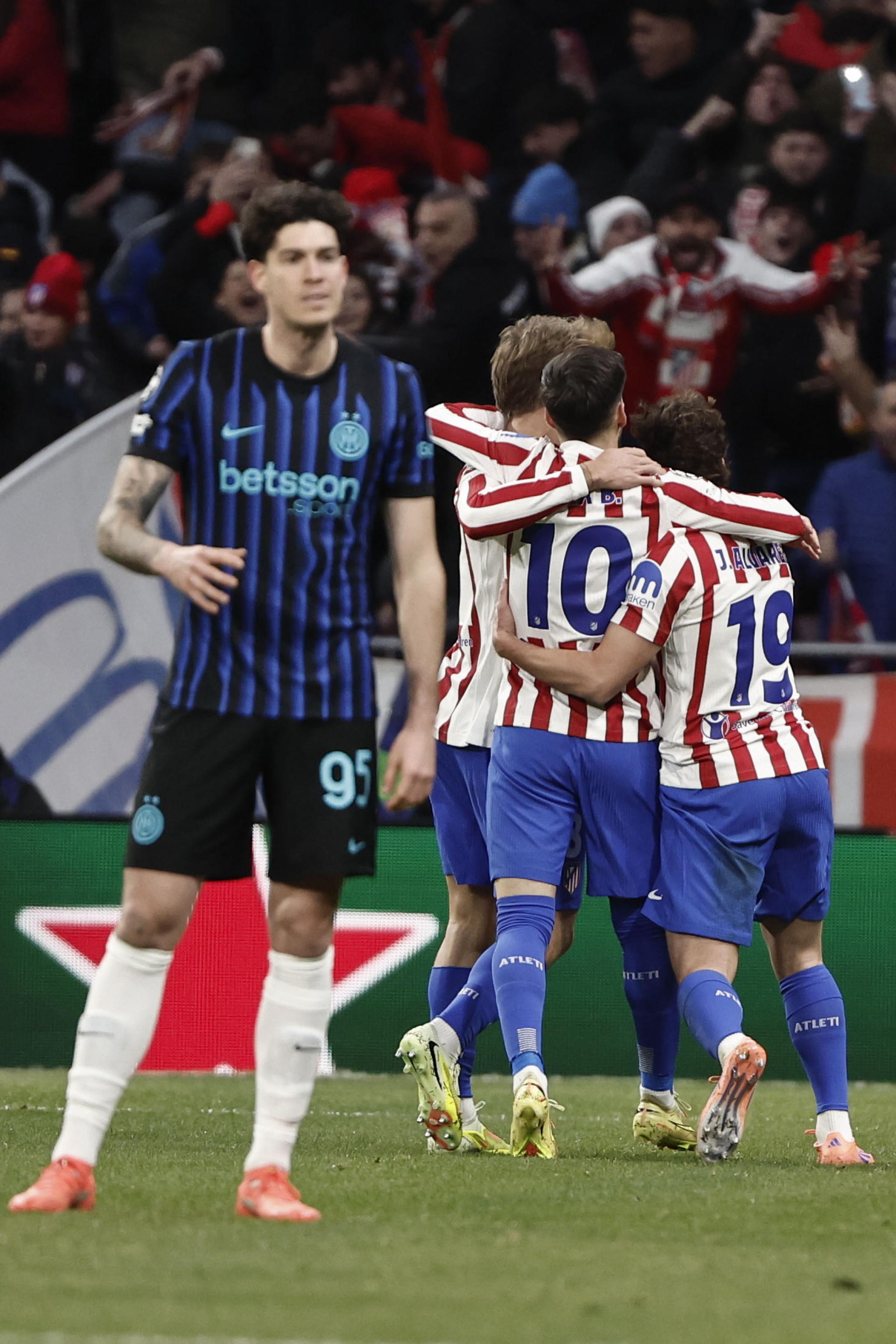 Champions League: l’Inter inciampa a Madrid