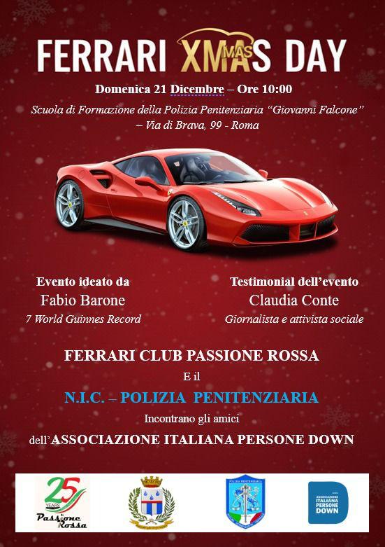 Ferrari Xmas day”: i motori incontrano la solidarietà