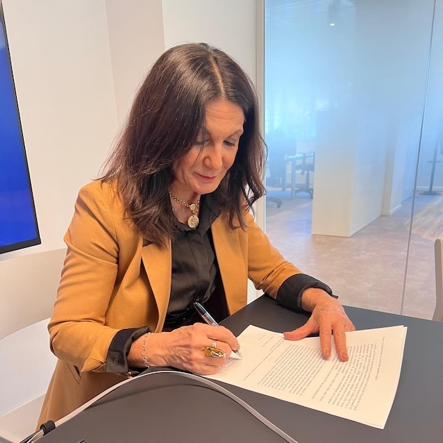 Sara Verta raccoglie l’impegno di Diaconale e Angelici