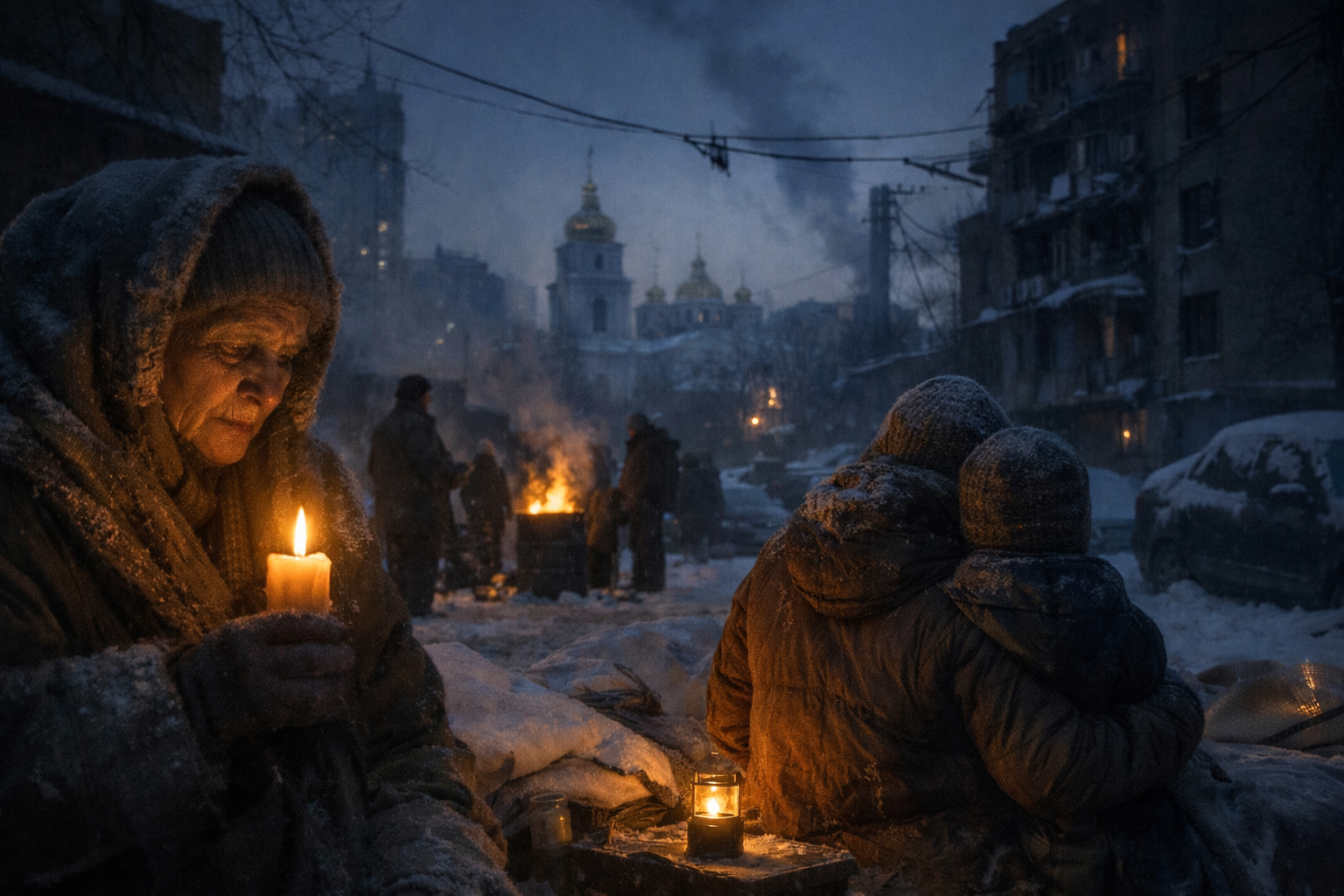 Il gelo come arma: così la Russia colpisce i civili ucraini