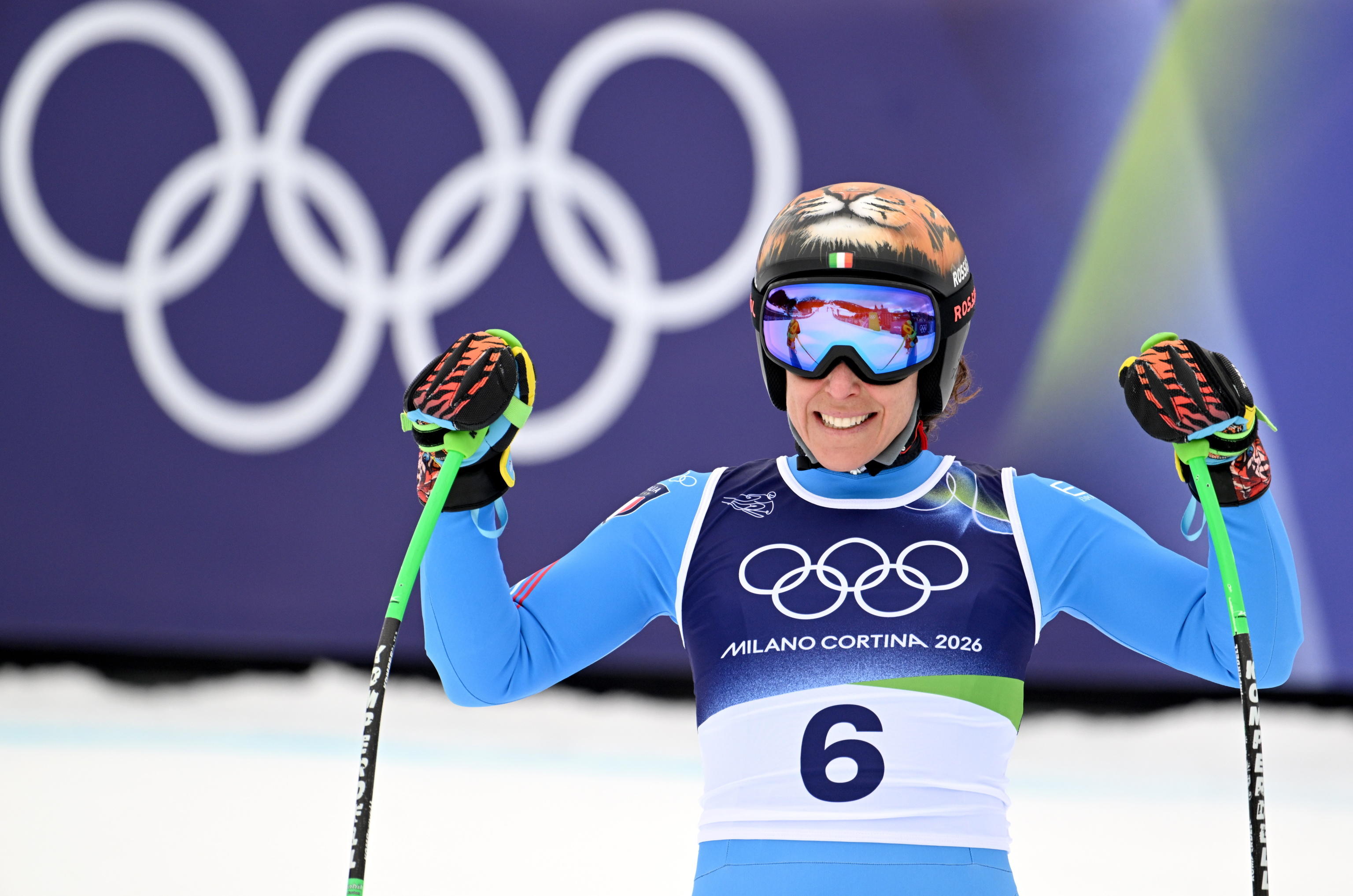 Brignone eroica: è oro in SuperG