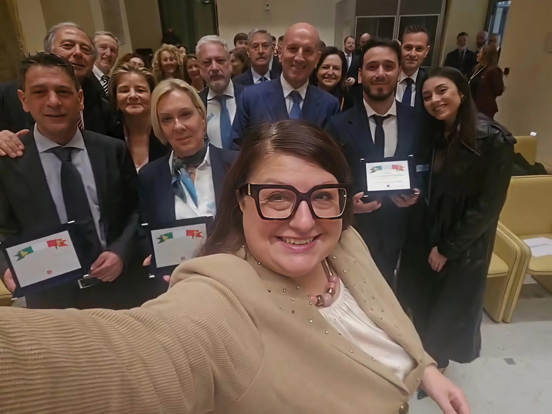 In Senato il premio “eccellenza del territorio”