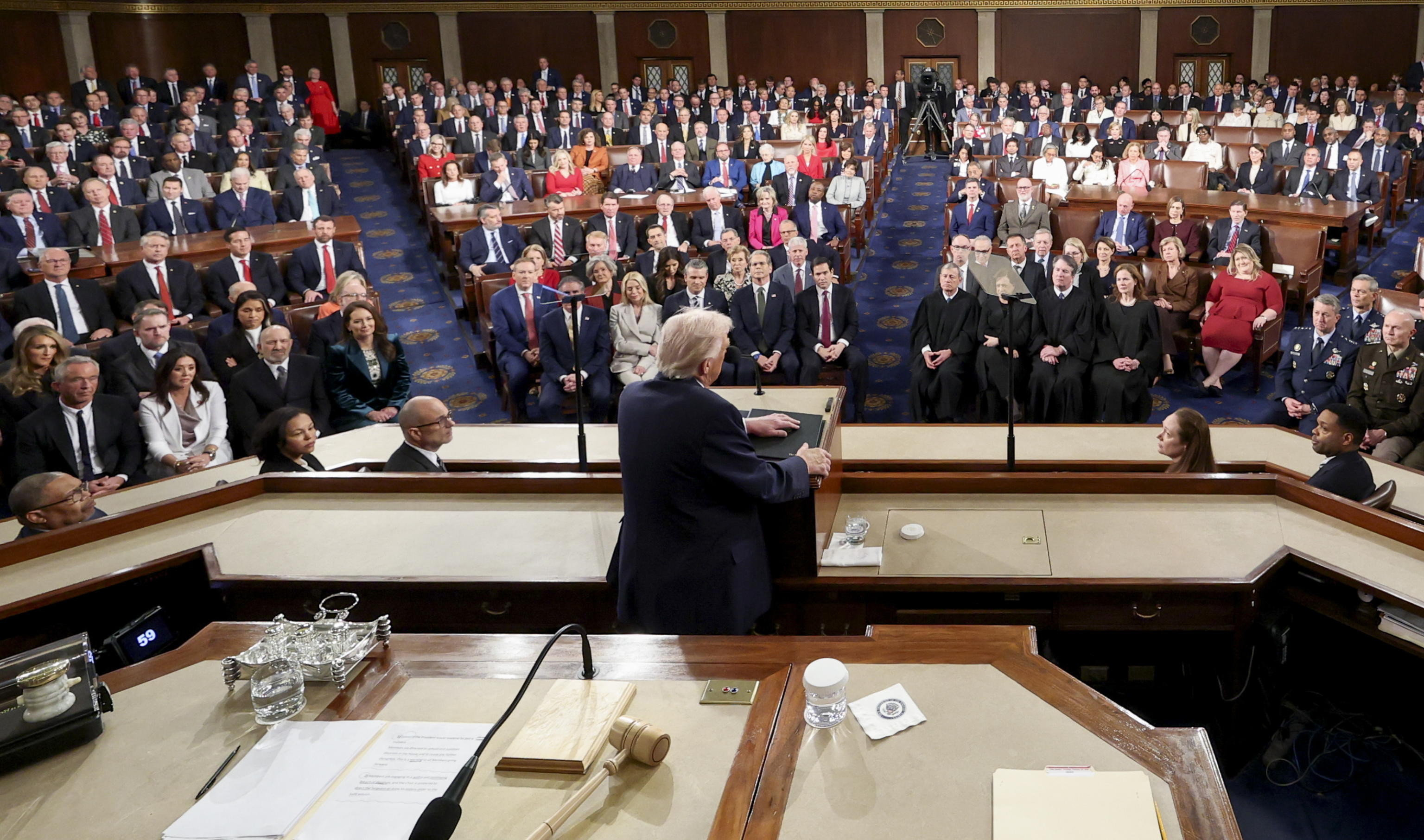 Trump allo Stato dell’Unione: “Ho risolto otto guerre”