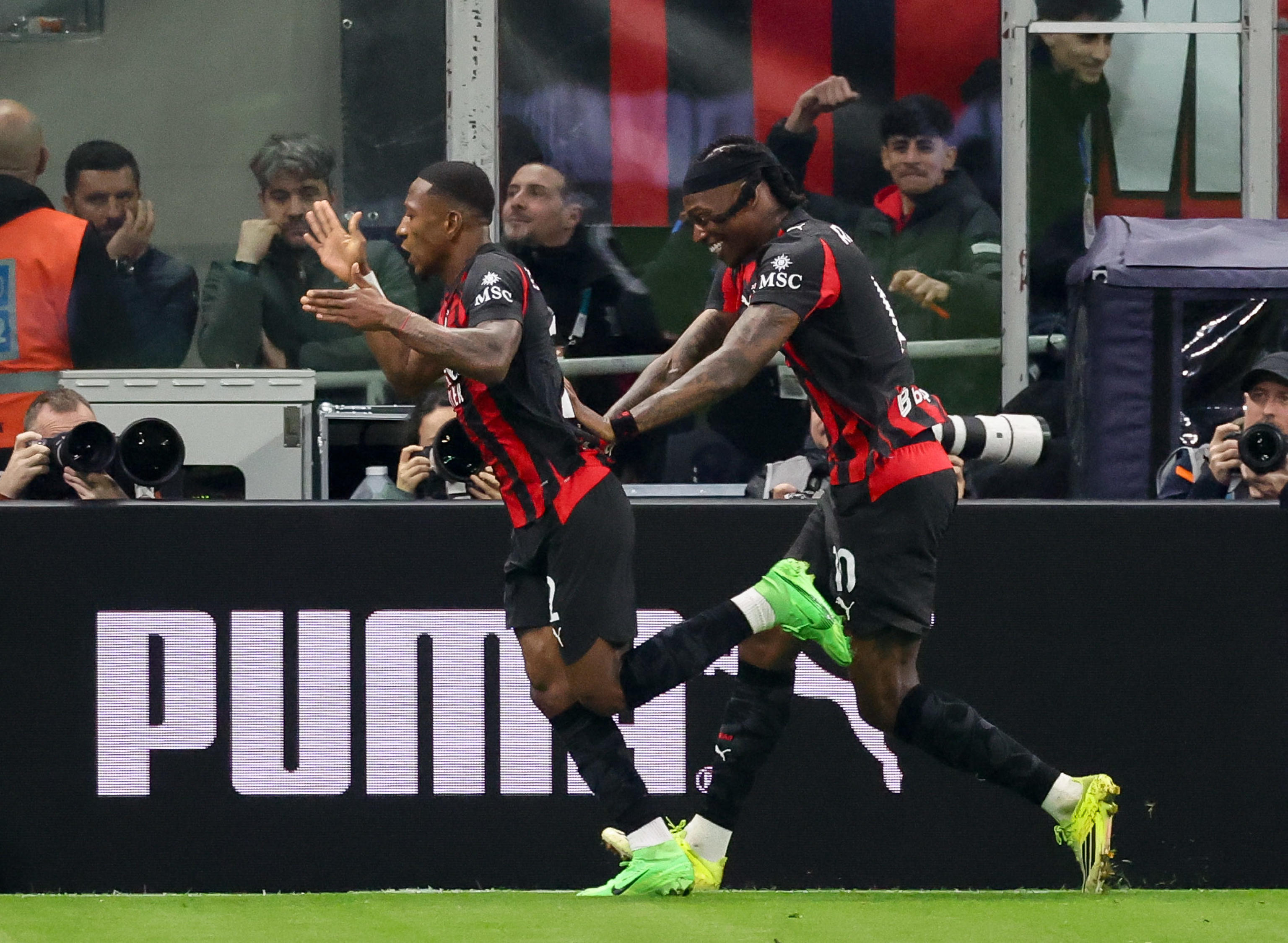 Serie A: i rossoneri vincono il derby di Milano